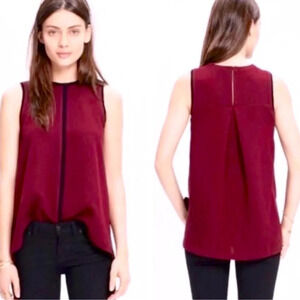 Madewell Crepe Canal Tank Top